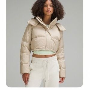 lululemon athletica Gray Puffer Jacket